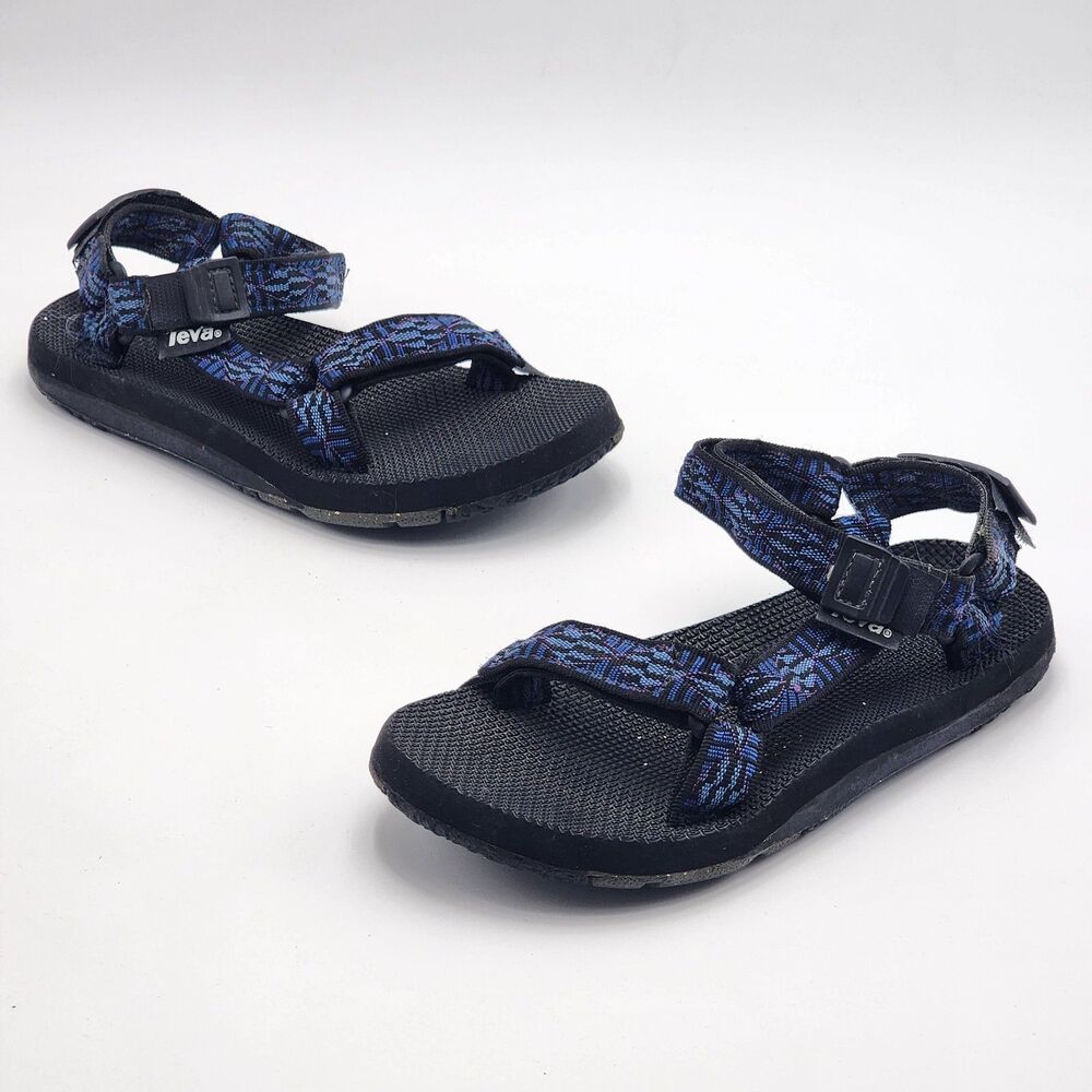 Teva Original Universal Multicolor Sports Sandal Blue Black Women's Size 9